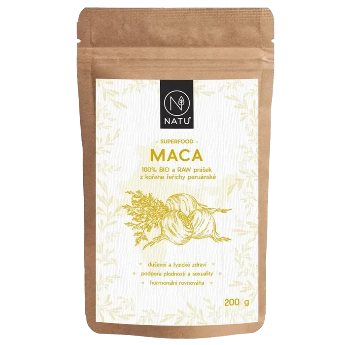 NATU Maca prášek 200 g BIO